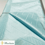 Bazin Getzner Bleu Ciel “Djenné”