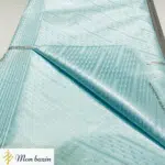 Bazin Getzner Bleu Ciel “Djenné”