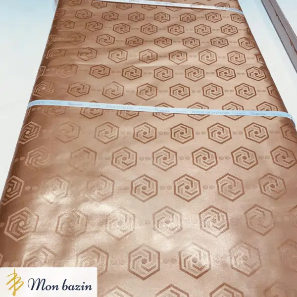 Bazin Getzner Marron Cacao “Tombouctou”