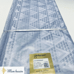 Bazin Getzner Bleu Perle “Sikasso” – Image 3