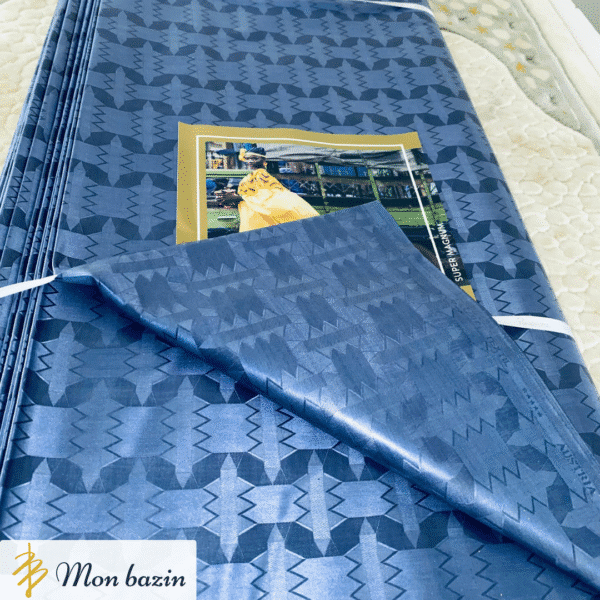 Bazin Getzner Bleu Saphir “Gao”