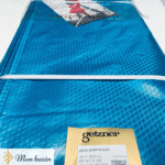 Bazin Getzner Bleu Turquoise “Gao” – Image 2