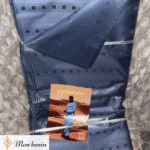 Bazin Getzner Bleu Nuit “Tombouctou”