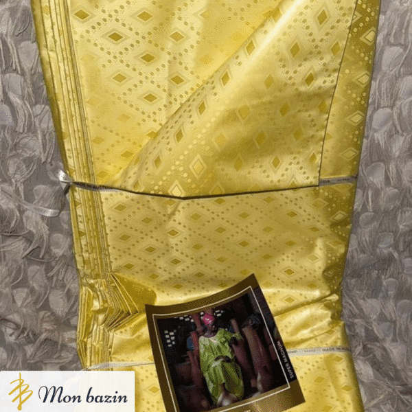 Bazin Getzner Jaune Doré “Kita”