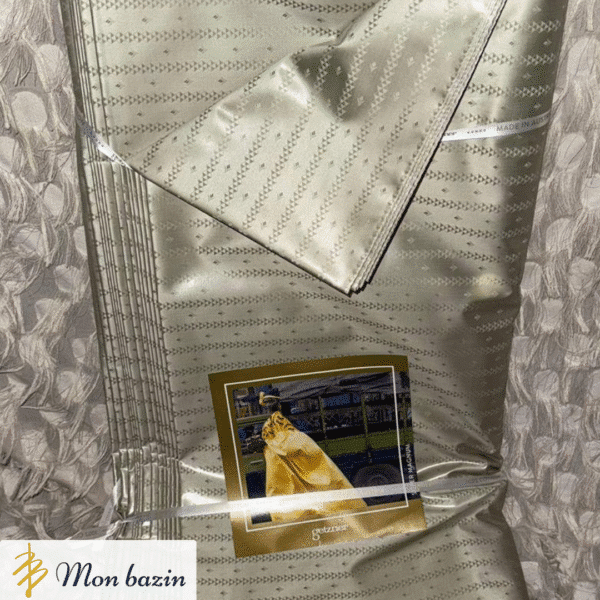 Bazin Getzner Beige Sable “Sikasso”