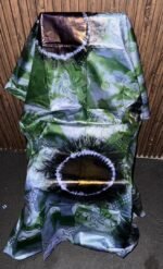 Bazin Teinté Vert Éclipse “Mystère du Ciel” – Image 2