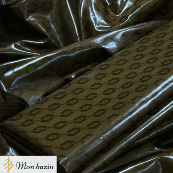 Bazin riche Brun Foncé “Kayes”