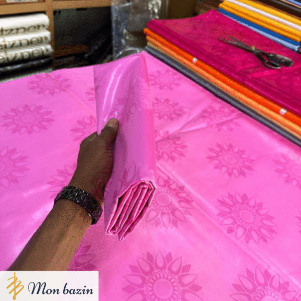 Bazin riche Rose Nuit “Yanfolila”