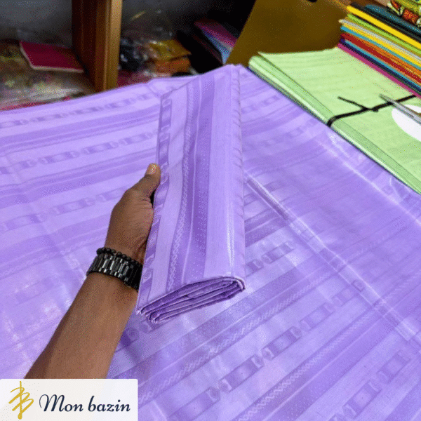 Bazin riche Violet Indigo “Koutiala”