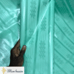 Bazin riche Bleu Menthe “Niono”