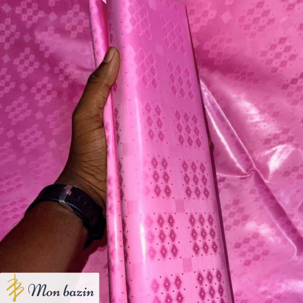 Bazin riche Rose Saphir “Bougouni”