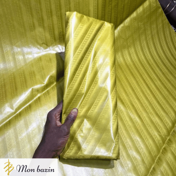 Bazin riche Jaune Resplendissant “Bougouni”