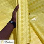 Bazin riche Jaune Flamboyant “Bougouni”