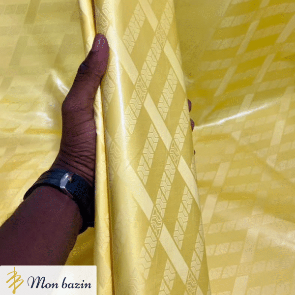 Bazin riche Jaune Sublime “Koulikoro”