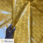 Bazin riche Jaune Resplendissant “Bafoulabé”