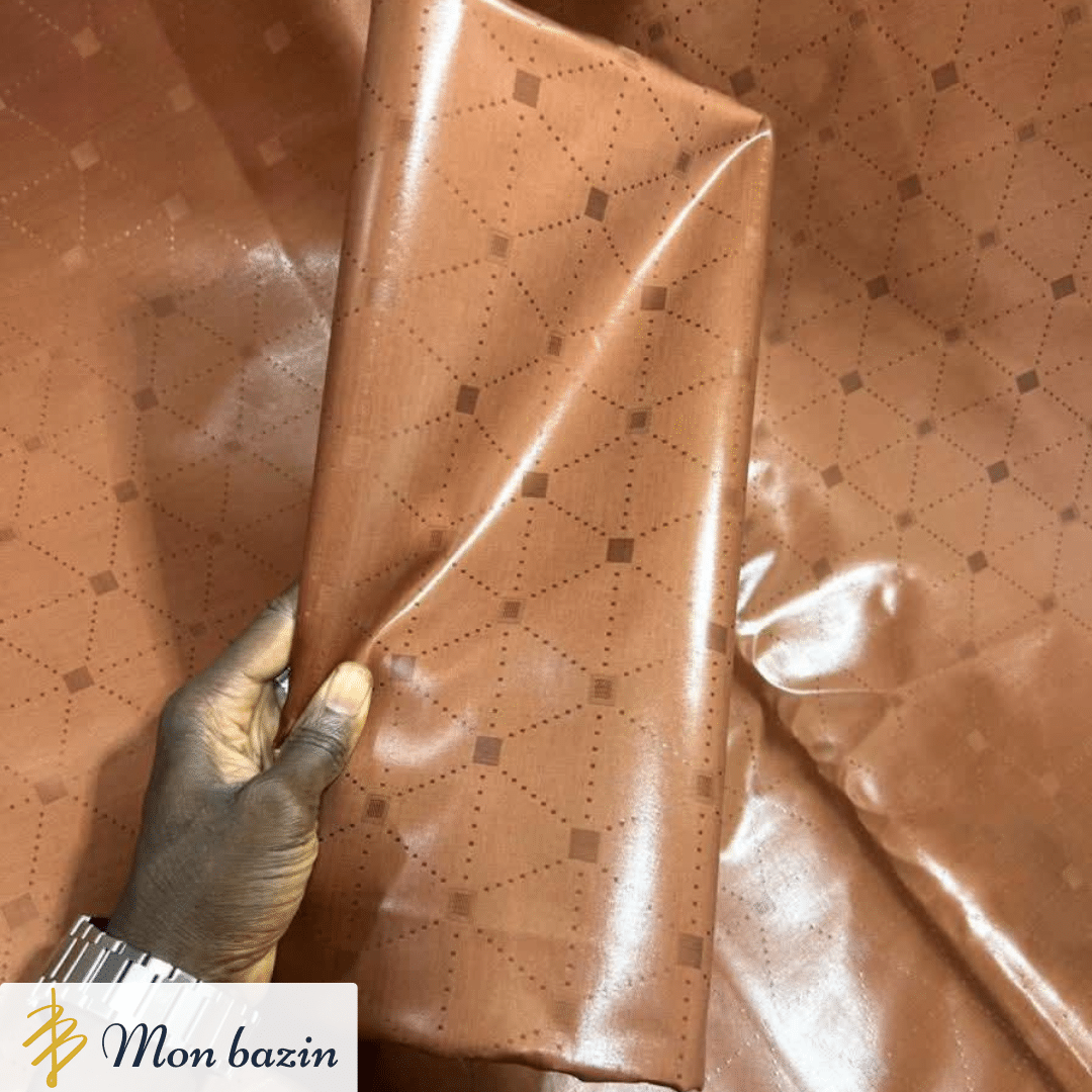 38 Bazin riche Marron Riche “Tominian” – Image 1