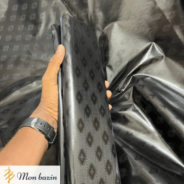 Bazin riche Noir Intense “Bougouni”