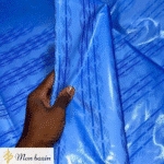 Bazin riche Bleu Ciel Intense “Mopti”