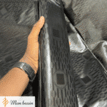 Bazin riche Noir Raffiné “Bamako”