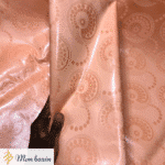 Bazin riche Orange Radieux “Yanfolila