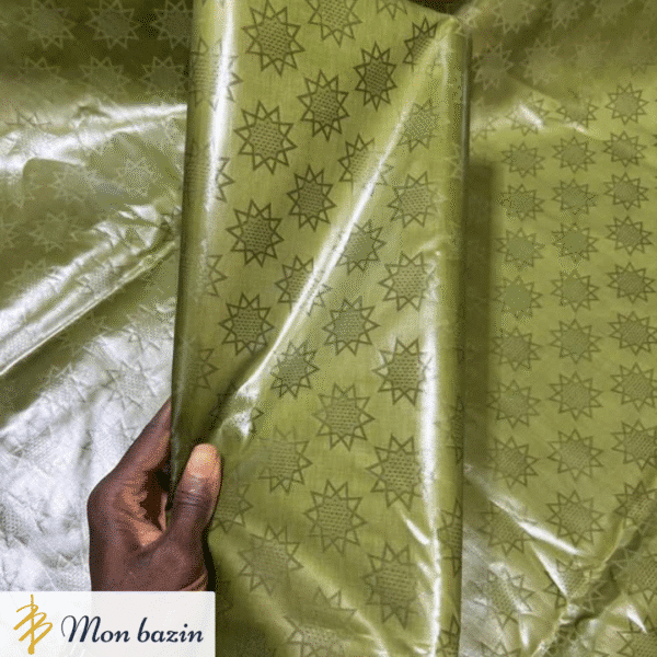 Bazin riche Vert Jade “Ségou”