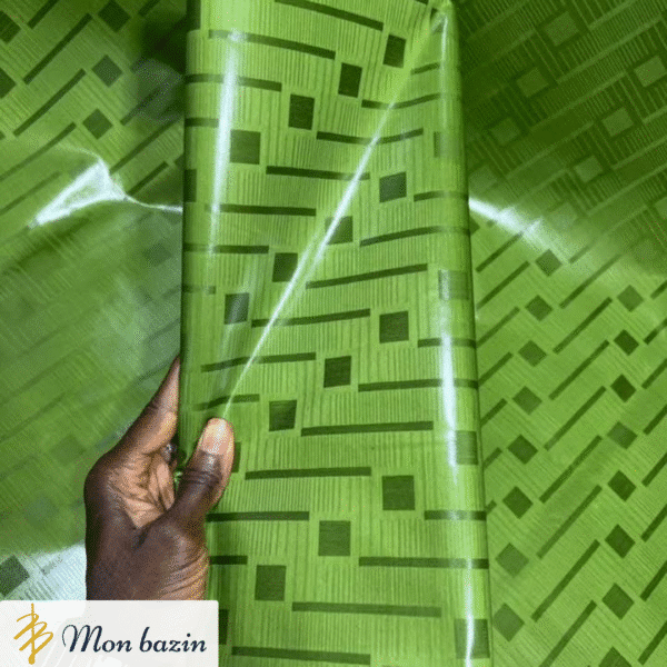 Bazin riche Vert Jade “Bandiagara”