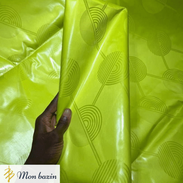 Bazin riche Vert Azur “Gao”