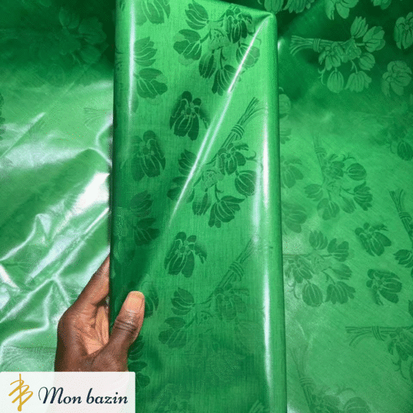 Bazin riche Vert Émeraude “Dioïla”