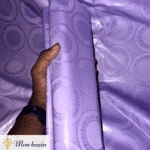 Bazin riche Violet Prune “Kidal”