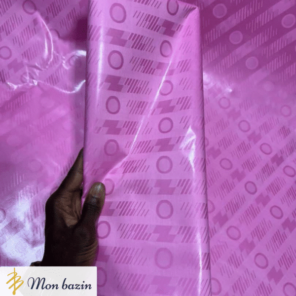 Bazin riche Rose Poudré “Goundam”