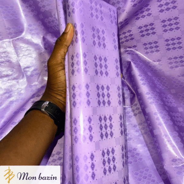 Bazin riche Violet Mystique “Yanfolila”