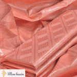 Bazin riche Orange Resplendissant “Djenne”