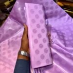 Bazin riche Violet Azur “Dioïla”