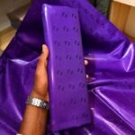 Bazin riche Violet Nuit “Selingué”