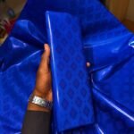 Bazin riche Bleu Lagune “Diéma”