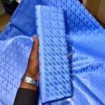 Bazin riche Bleu Nuit “Mopti-ville”
