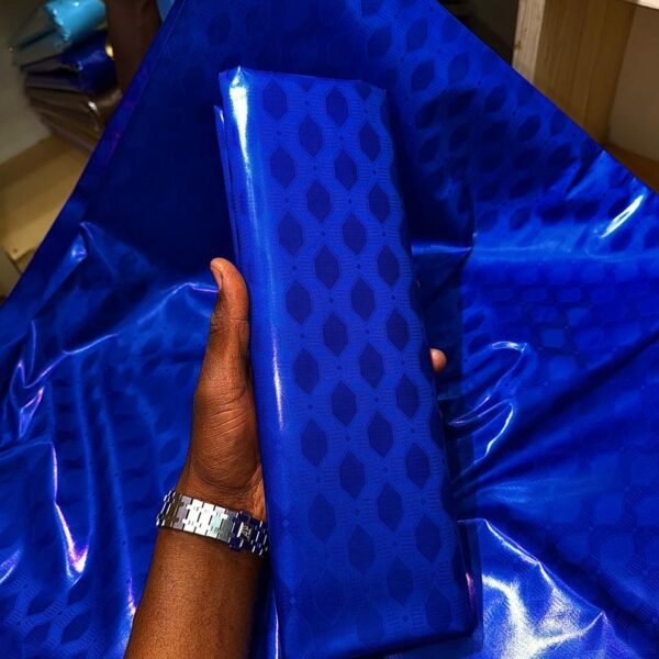 Bazin riche Bleu Azur “Selingue”
