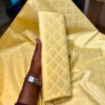 Bazin riche Jaune Doré “Bafoulabé”