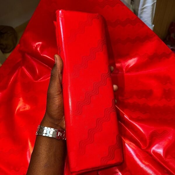 Bazin riche Rouge Nuit “Tominian”