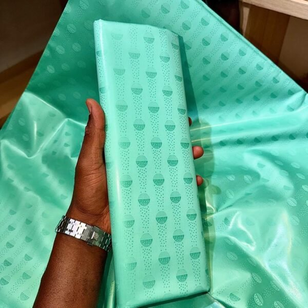 Bazin riche Vert Jade “Ségou”