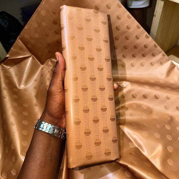 Bazin riche Marron Profond “Kidal”