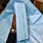 Bazin riche Bleu Clair “Yanfolila”