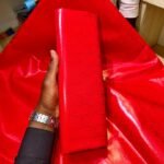 Bazin riche Rouge Vif “Segou”