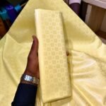 Bazin riche Jaune Éclatant “Yorosso”