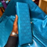 Bazin riche Bleu Océan “Banamba”
