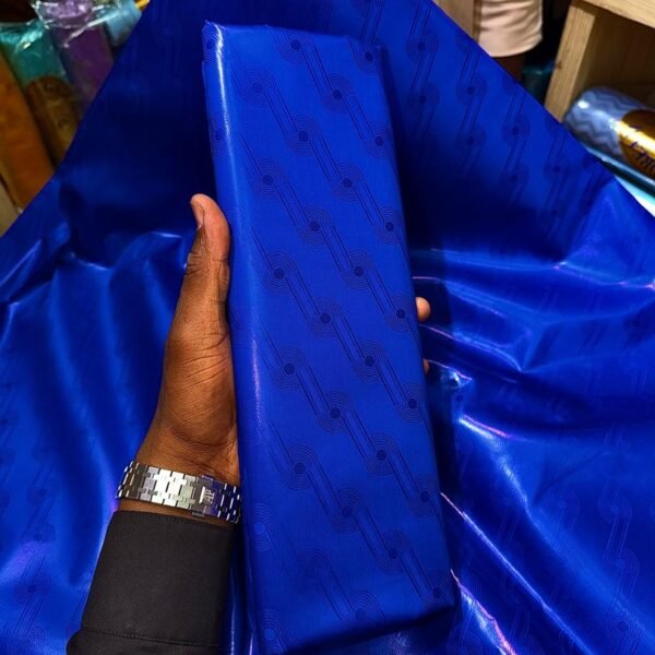 Bazin riche Bleu “Diré”
