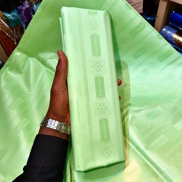 Bazin riche Vert Saphir “Mopti”