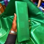 Bazin riche Vert Jade “Selingué”
