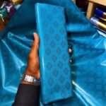 Bazin riche Bleu Glacier “Goundam”